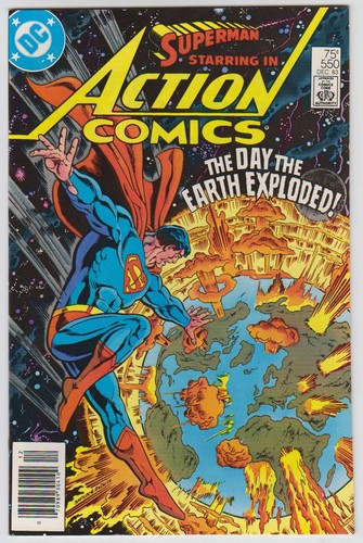 L5420 action comics - action, #550,
